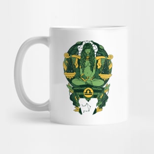 Forrest Green Libra Beauty Mug